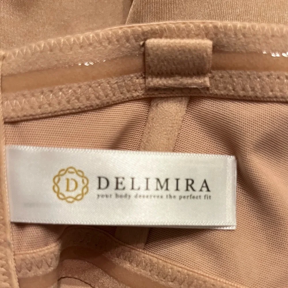 NWT DELIMIRA Underwire Contour Multiway Full Coverage Strapless Bra 40E​